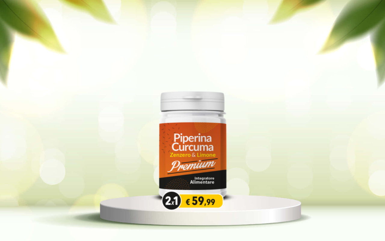 Detox naturale con piperina e curcuma: ritrova benessere e regolarità intestinale