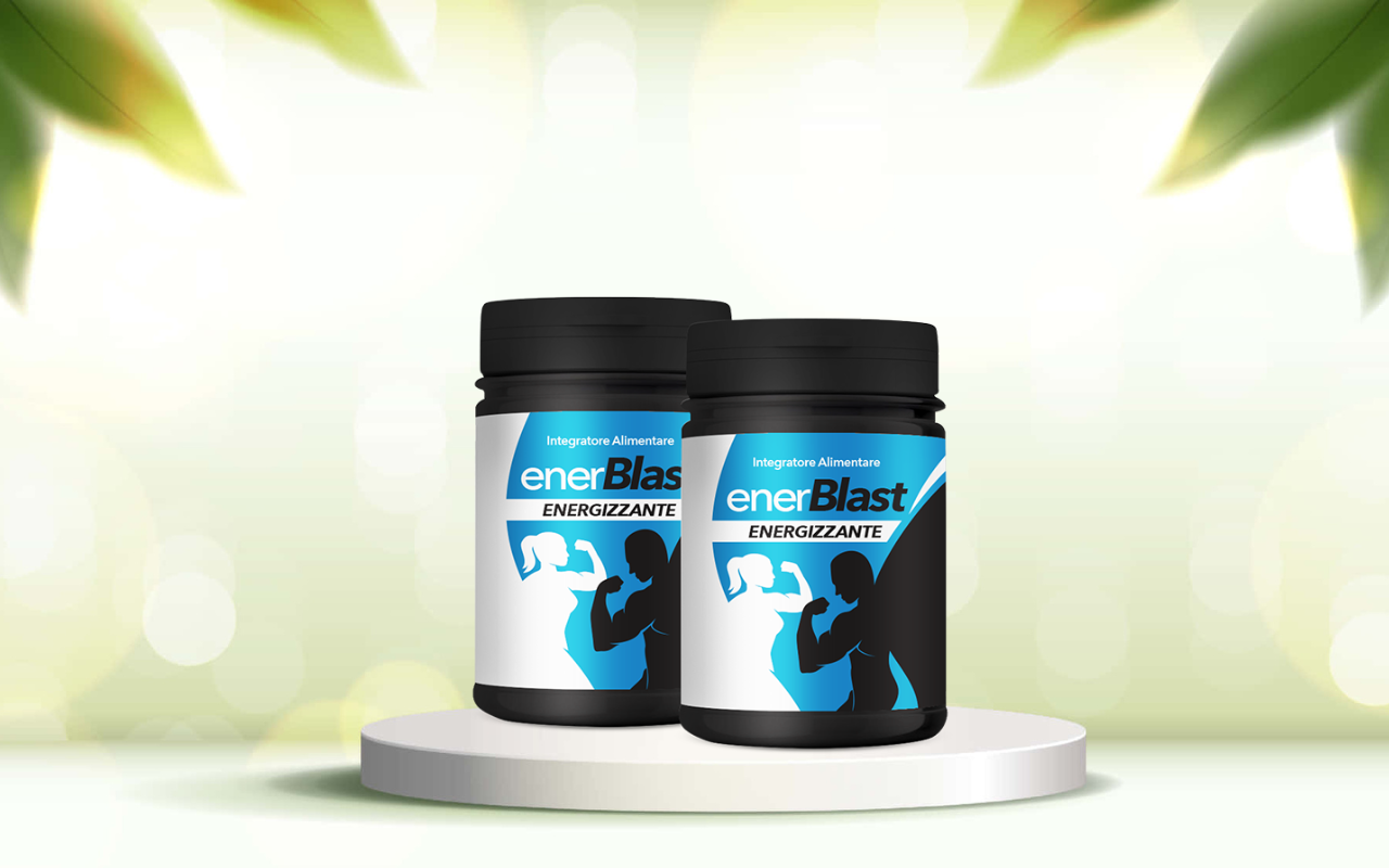 Scopri EnerBlast: energia, resistenza e concentrazione sempre al massimo